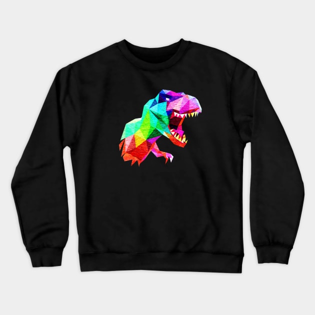 T-Rex Crewneck Sweatshirt by whatwemade